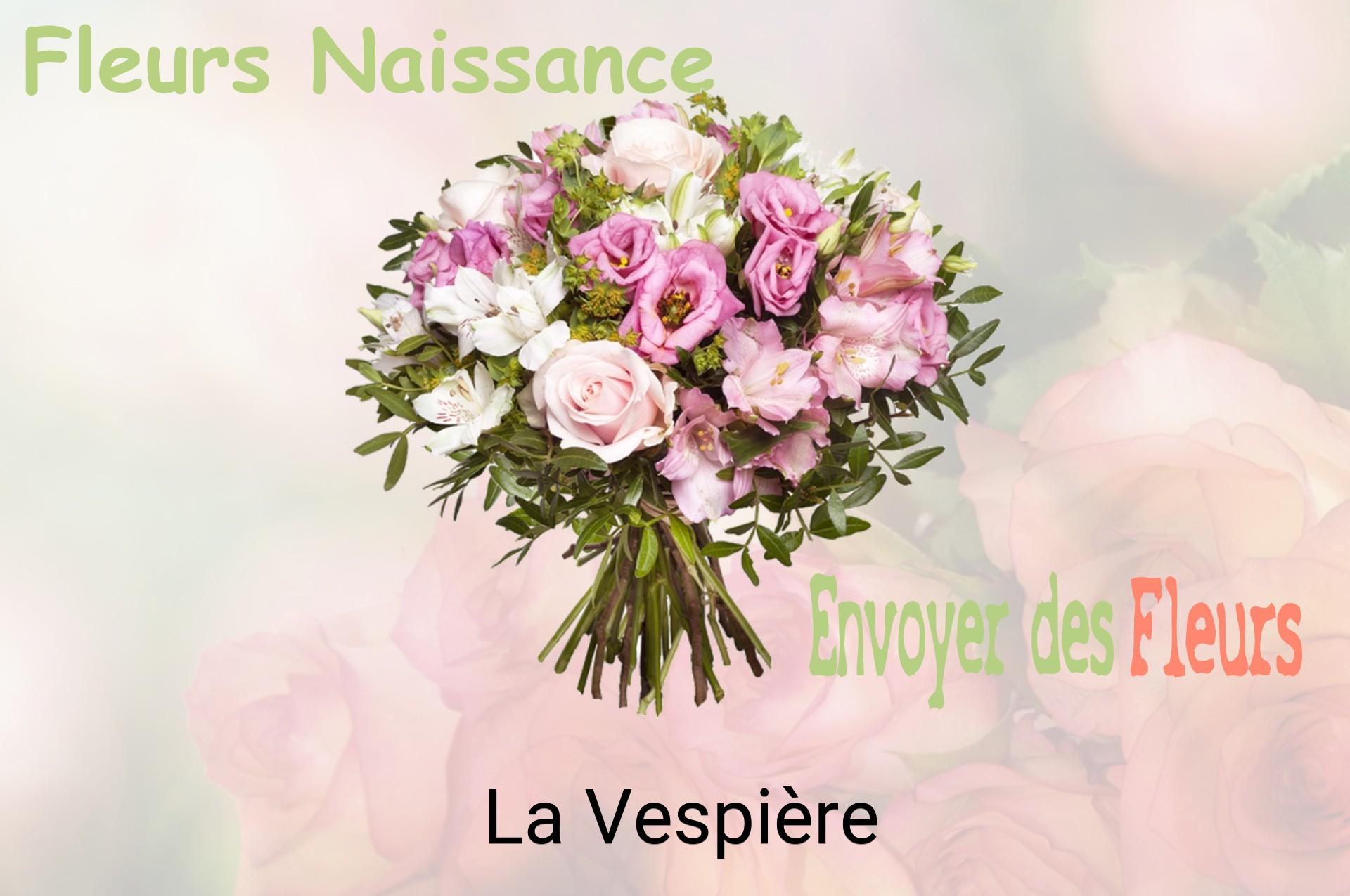 Bouquet de fleurs de naissance livré à La Vespière